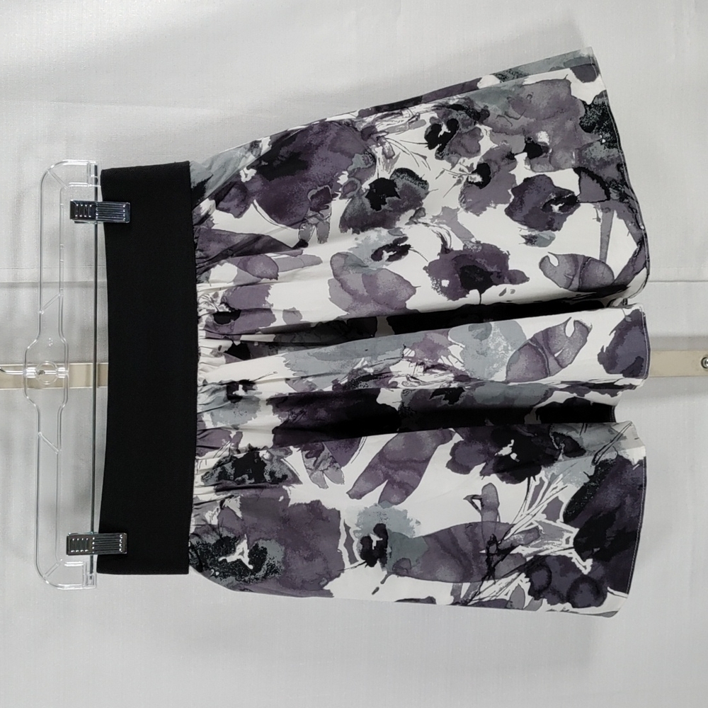 5122 Express Design Studio black & white cotton skirt XS